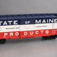 Aristo-Craft 46076 G Gauge B&A State of Maine Steel Boxcar