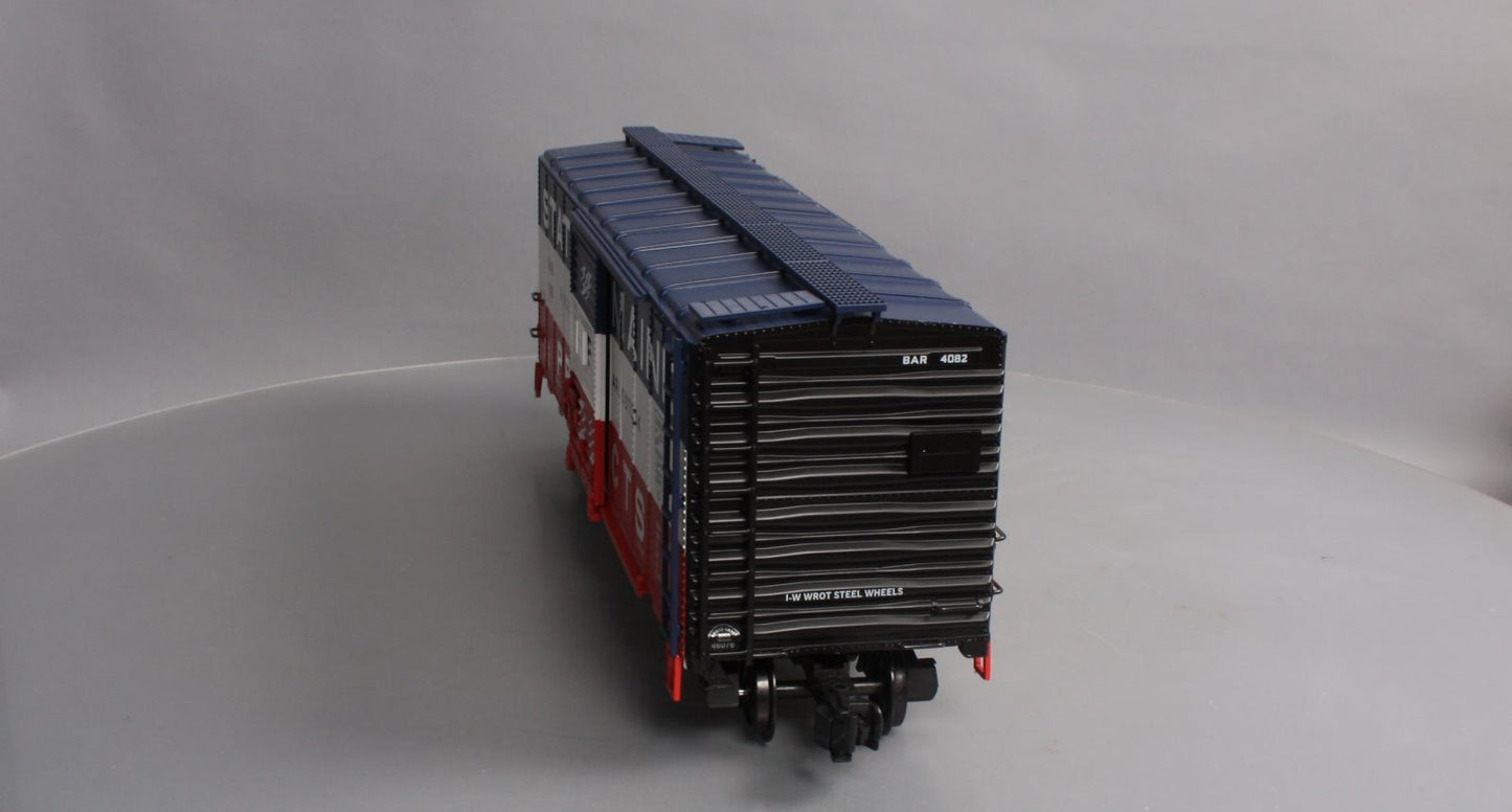 Aristo-Craft 46076 G Gauge B&A State of Maine Steel Boxcar
