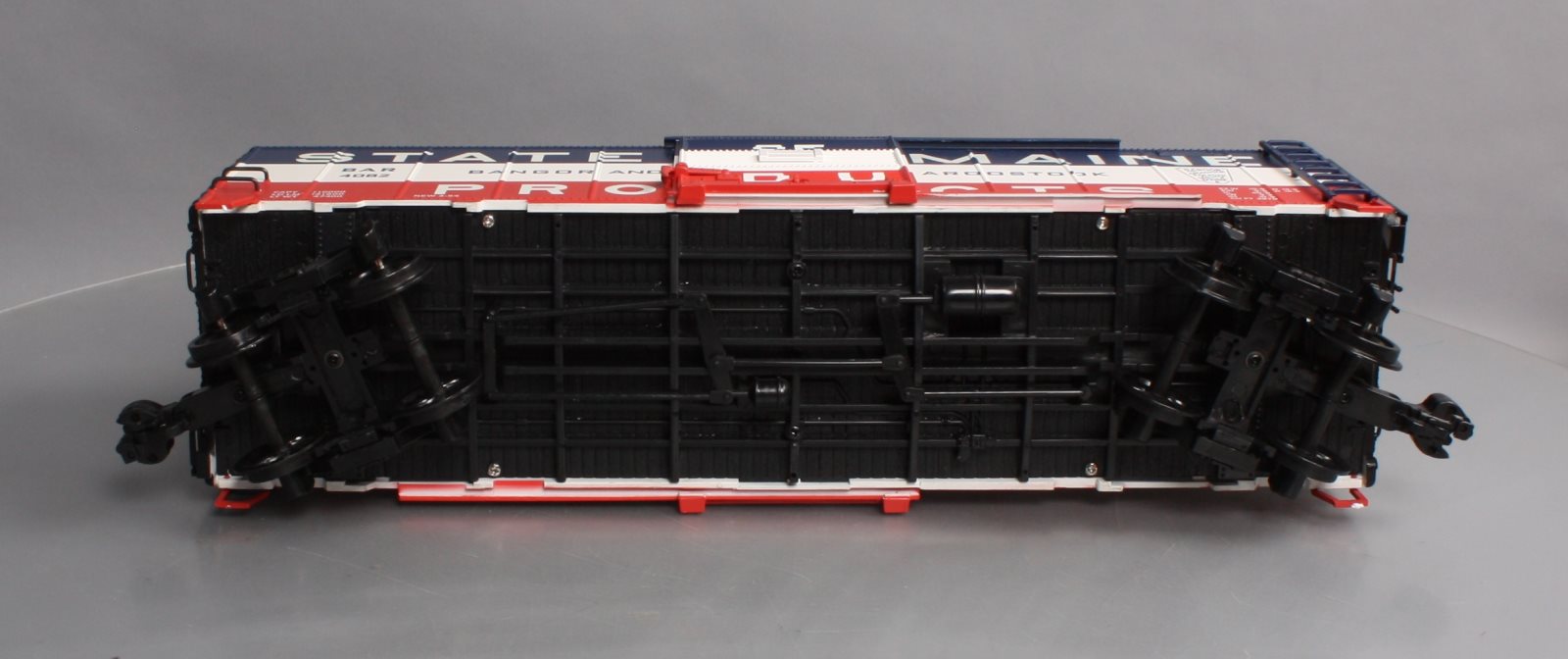 Aristo-Craft 46076 G Gauge B&A State of Maine Steel Boxcar