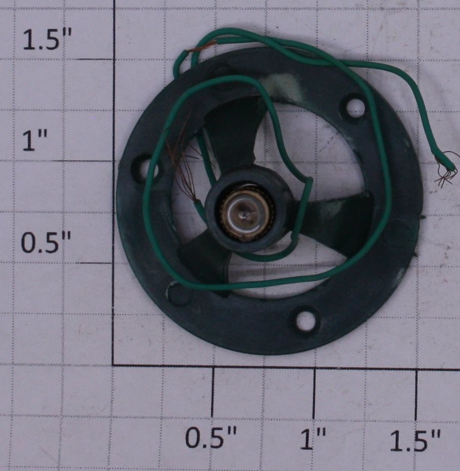 Acme 1000-LS Green Lamp and Socket Assembly