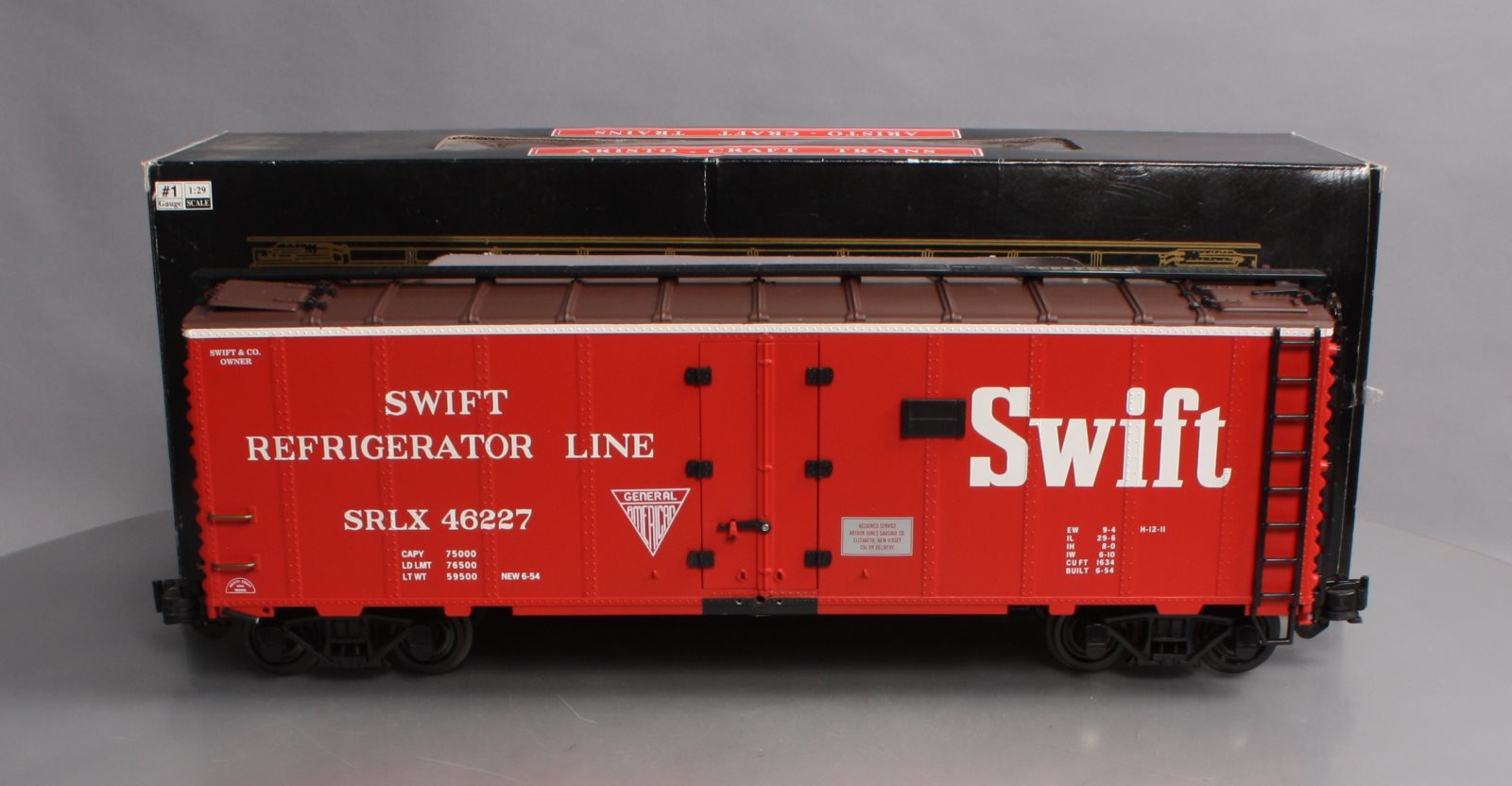 Aristo-Craft 46227 G Scale Swift Steel Reefer Car