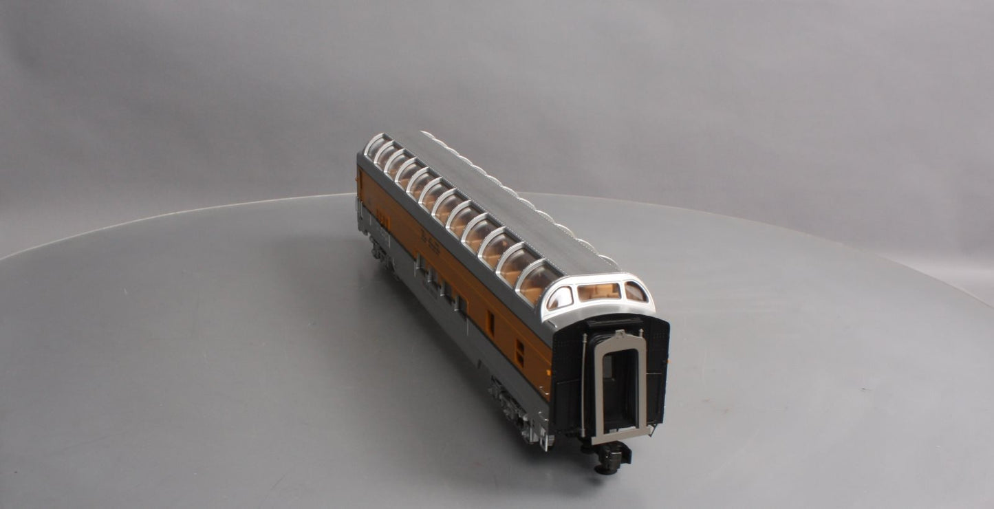 MTH 20-67210 O Gauge Denver & Rio Grande Western 70' "Bear River" Vista Dome Car