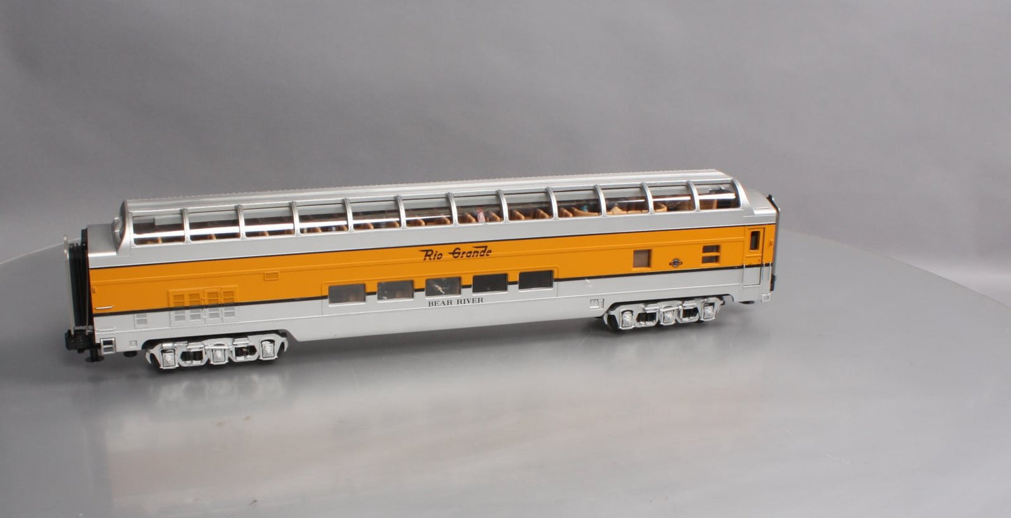 MTH 20-67210 O Gauge Denver & Rio Grande Western 70' "Bear River" Vista Dome Car