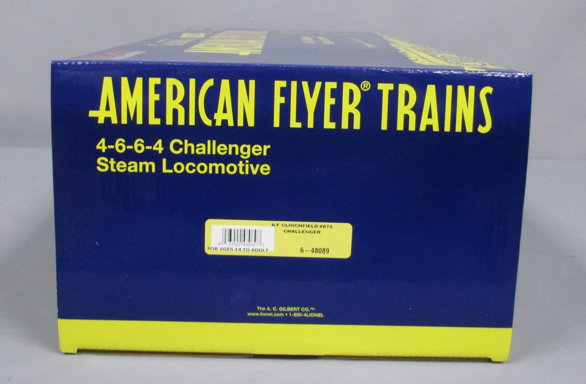 American Flyer 6-48089 S Scale Clinchfield 4-6-6-4 Challenger