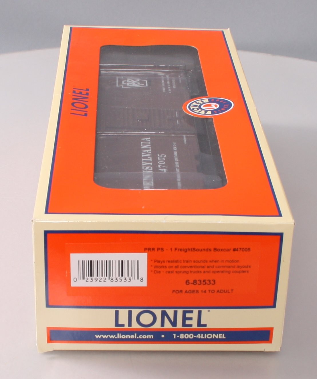 Lionel 6-83533 O Pennsylvania Railroad PS-1 Bxcr w/ Sound