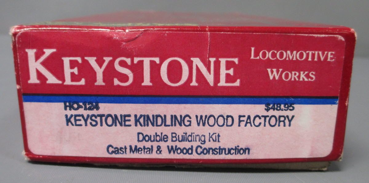 Keystone Locomotive HO-124 Keystone Kindling Wood Factory Double Building Kit