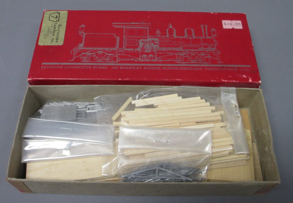 Keystone Locomotive HO-124 Keystone Kindling Wood Factory Double Building Kit