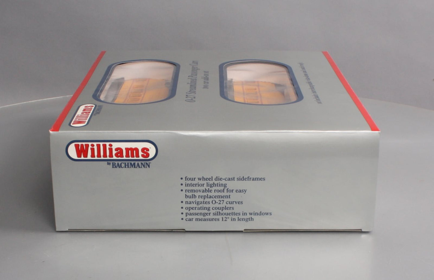 Williams 43247 O Gauge Union Pacific Streamliner 2 Car Passenger Add-On Set