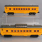 Williams 43247 O Gauge Union Pacific Streamliner 2 Car Passenger Add-On Set