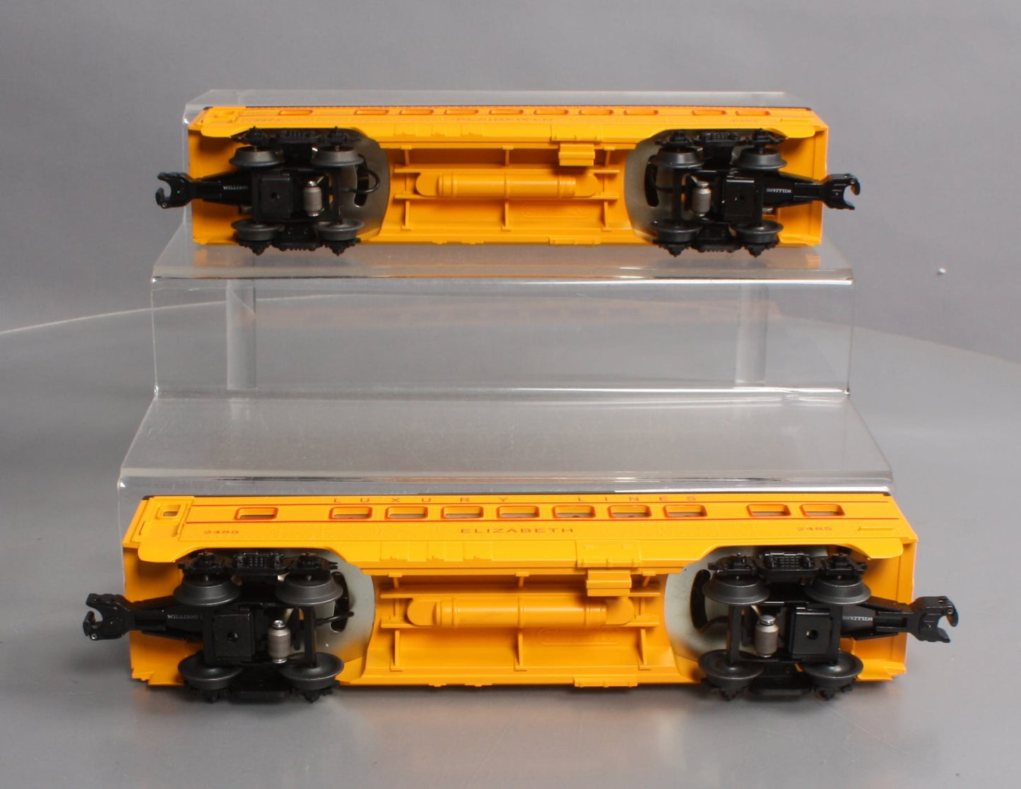 Williams 43247 O Gauge Union Pacific Streamliner 2 Car Passenger Add-On Set