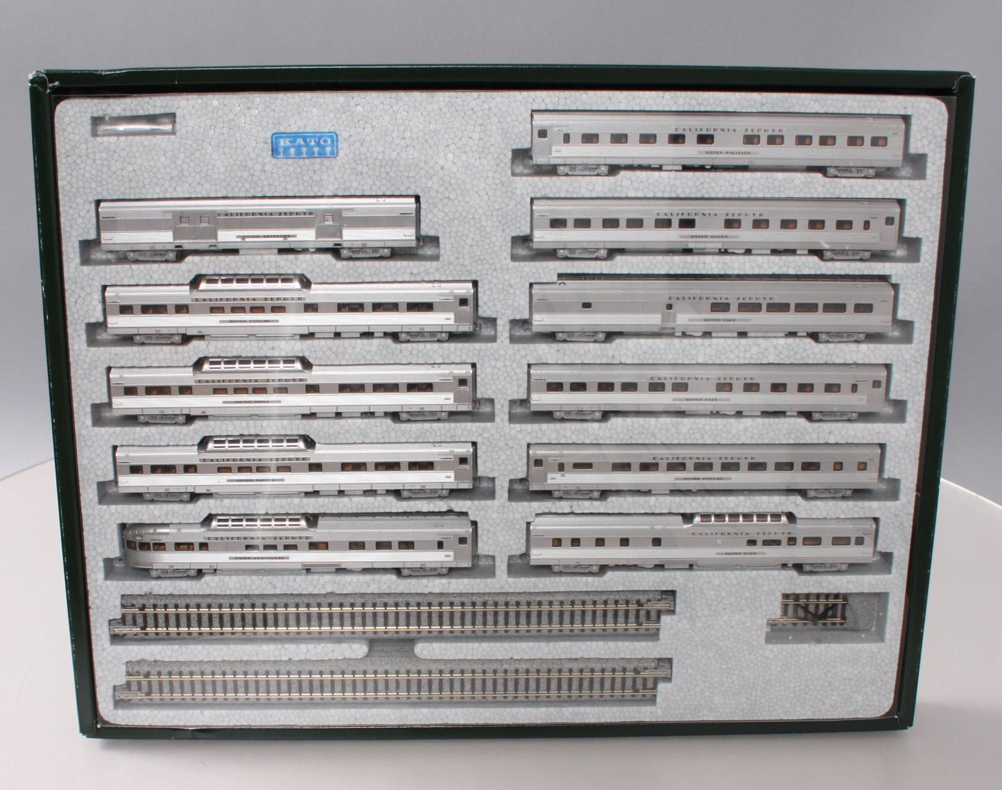 Kato 106-056 N Scale California Zephyr Diesel Train Set