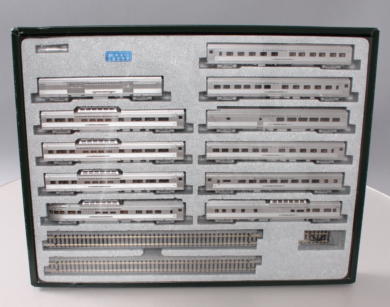 Kato 106-056 N Scale California Zephyr Diesel Train Set