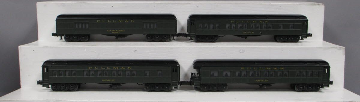 Williams 43471 O Golden Memories 60 Ft. Madison Passenger Cars (Set of 4)