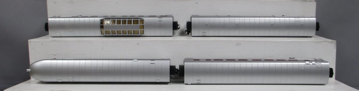 MTH 30-67304 Boston & Maine 60' Streamlined ABS Passenger Car Set