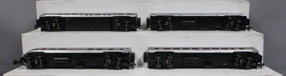 MTH 30-67304 Boston & Maine 60' Streamlined ABS Passenger Car Set