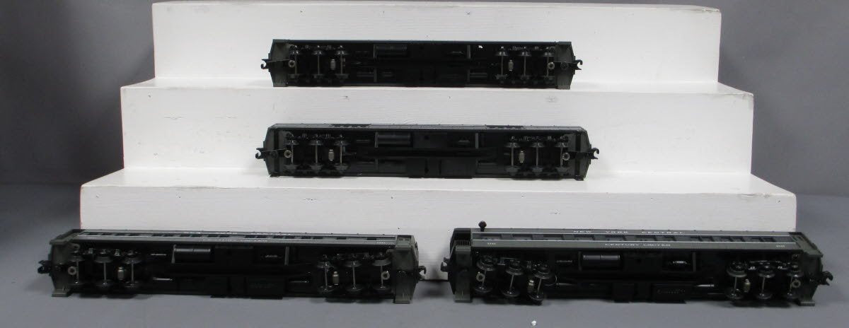 Williams 43358 New York Central 72 Ft. Heavyweight Passenger Car (Pack of 4)