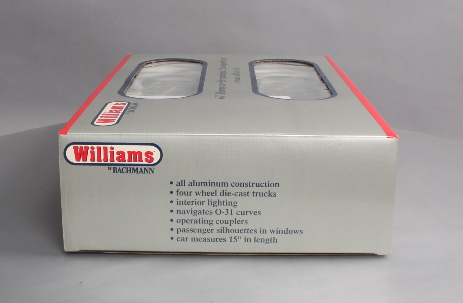 Williams 43001 O Baltimore & Ohio 60 Ft. Alunimun Streamliners Combine/Diner Set