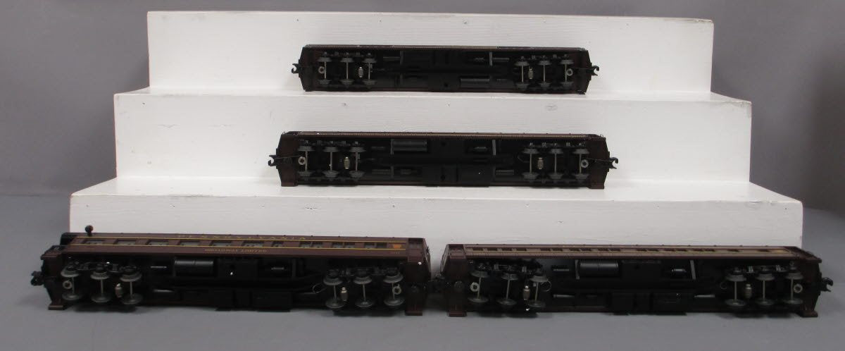 Williams 43353 O Gauge PRR 72 Ft. Heavyweight Passenger Car Set