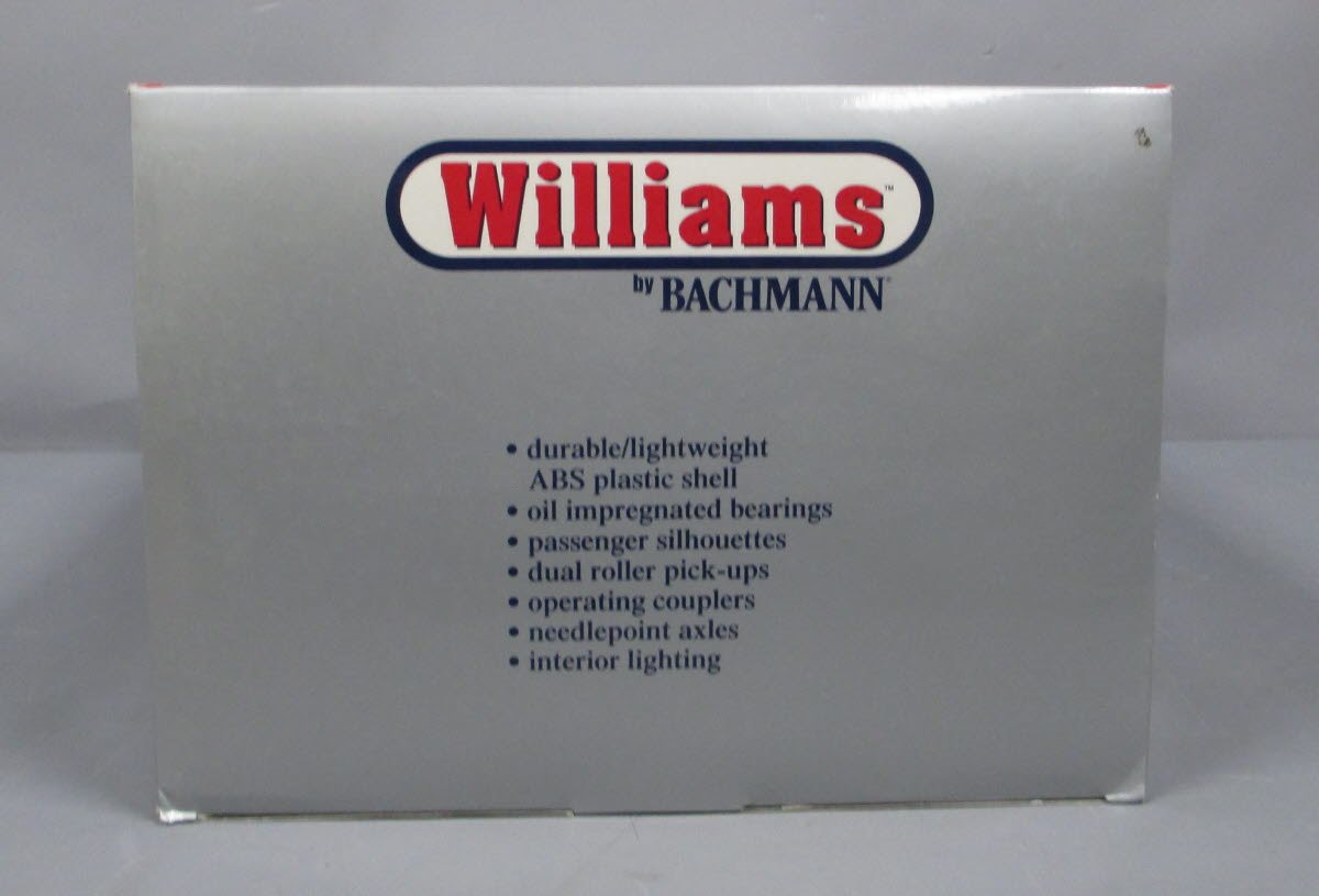 Williams 43162 PRR 72 Ft. Streamline Passenger Cars (Set of 4)