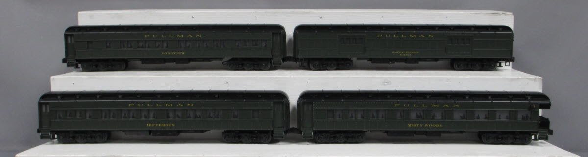 Williams 43360 O 72 Ft. Heavyweight Passenger Car (Pack of 4)