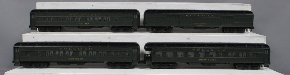 Williams 43360 O 72 Ft. Heavyweight Passenger Car (Pack of 4)