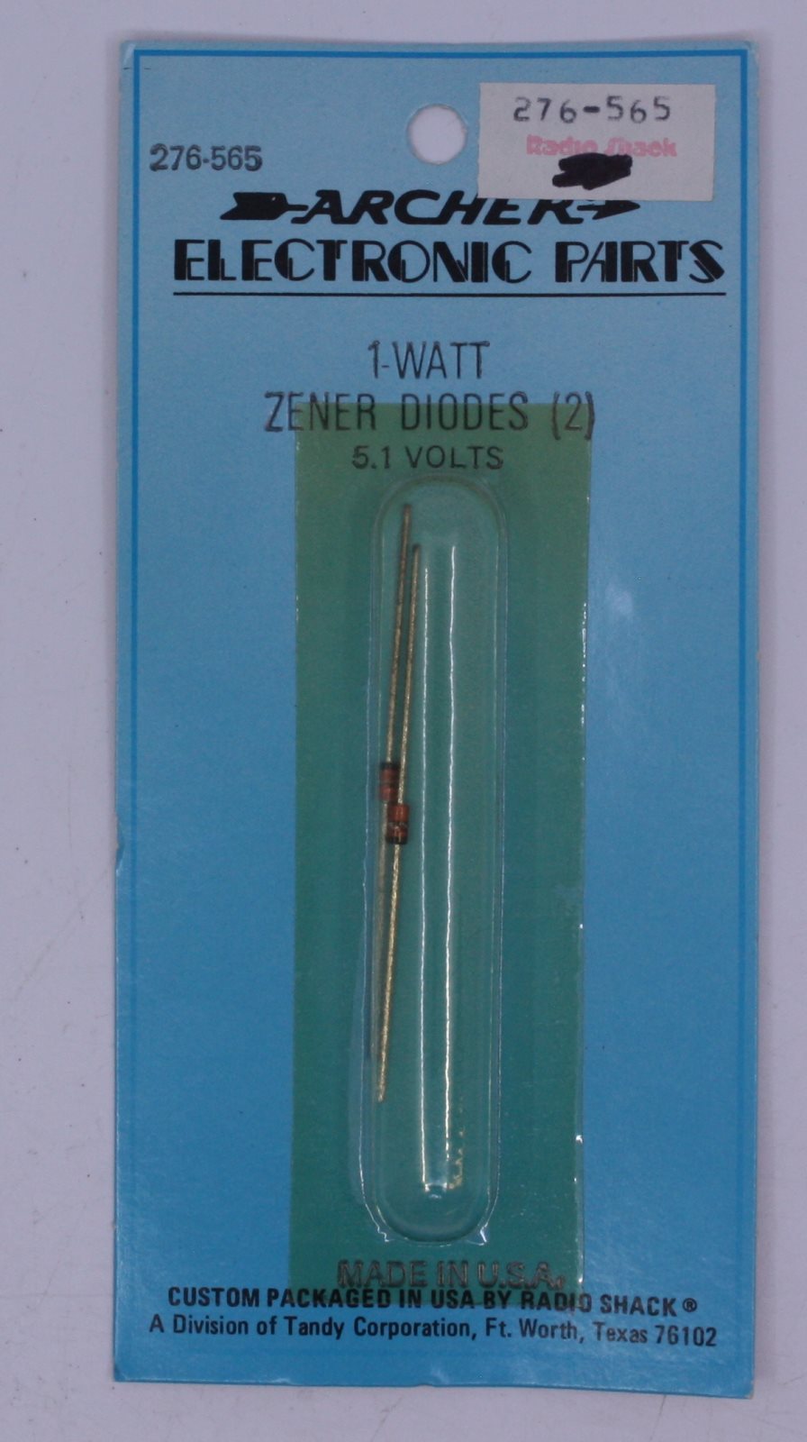 Radio Shack 276-565 1-Watt Zener Diodes (Pack of 2)