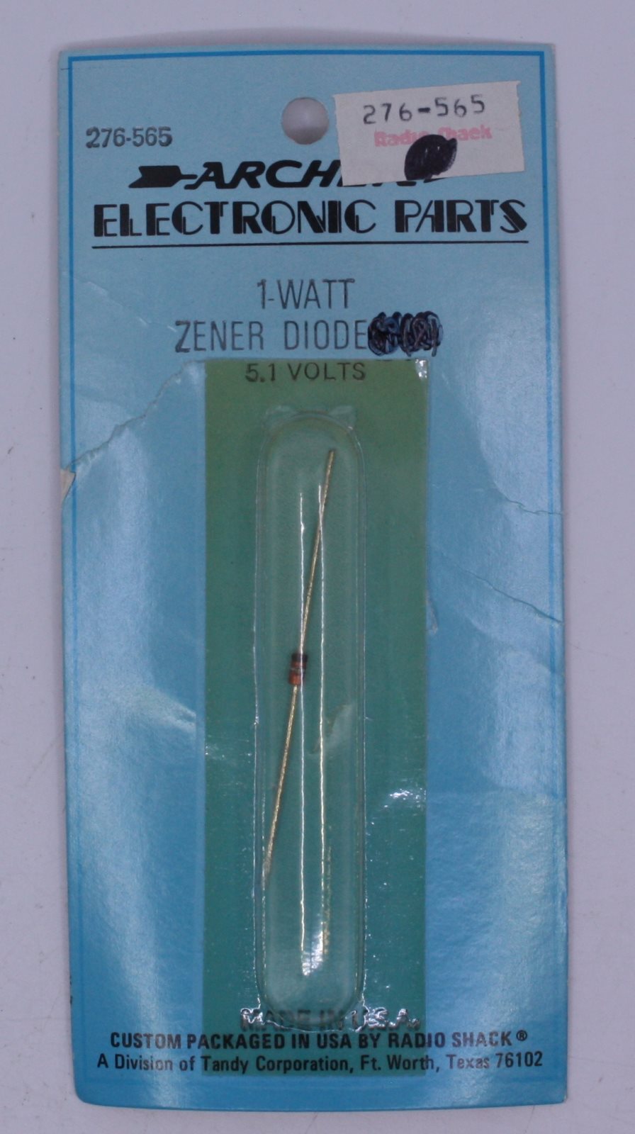 Radio Shack 276-565X 1-Watt Zener Diode