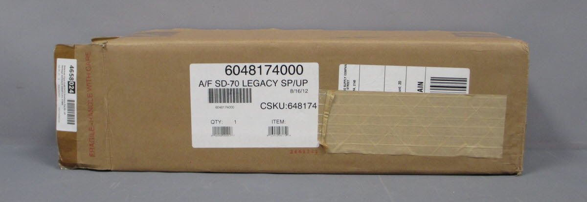 American Flyer 6-48174 S Southern Pacific UP Heritage SD70ACE Diesel Loco #1865