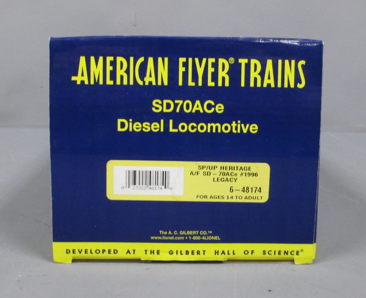 American Flyer 6-48174 S Southern Pacific UP Heritage SD70ACE Diesel Loco #1865