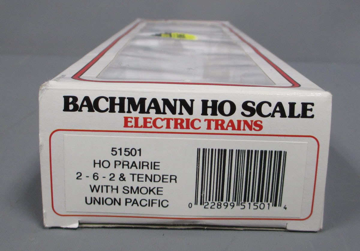 Bachmann 51501 HO Union Pacific 2-6-2 Prairie Steam Loco w/Smoke #1836