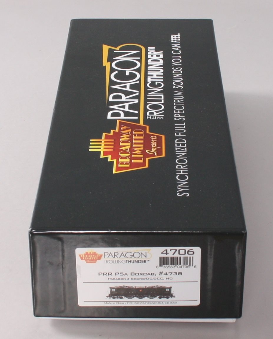 Broadway Limited 4706 HO Pennsylvania P5a Boxcab Freight Type Sound/DC/DCC #4738