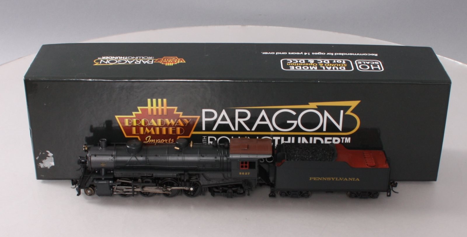 Broadway Limited 5575 HO Pennsylvania P3 2-8-2 Lt Mikado with Sound & DCC #9627
