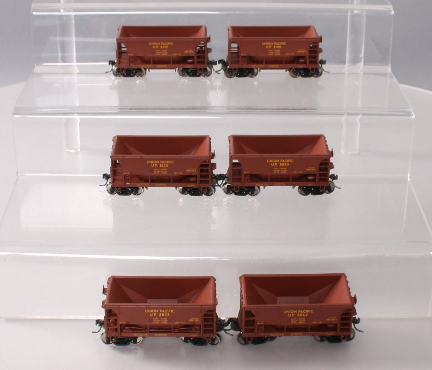 Walthers 910-58022 HO Union Pacific 24' Minnesota Ore Car #2 (Set of 6)