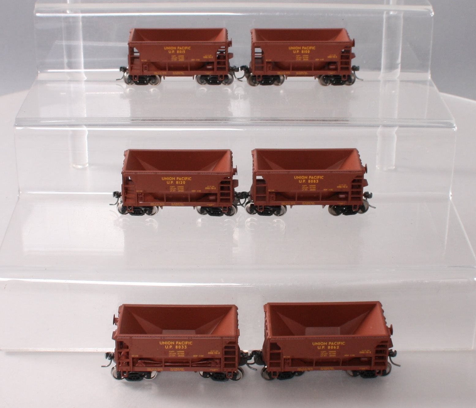 Walthers 910-58022 HO Union Pacific 24' Minnesota Ore Car #2 (Set of 6)