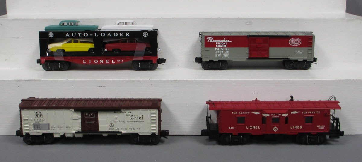 Lionel 6-38358 Illinois Central Diesel F3 O Gauge Diesel Freight Train Set