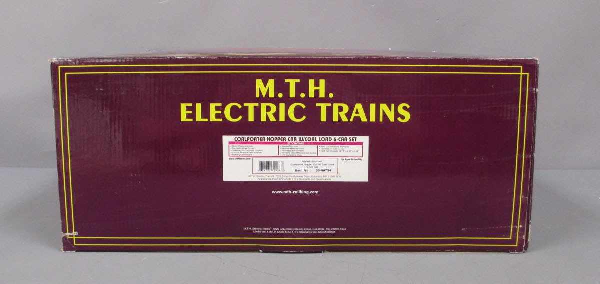 MTH 20-90734 O NS 6pk Coalporter Hoppers