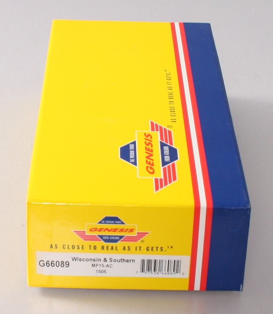 Athearn G66089 HO Wisconsin & Southern MP15-AC Diesel Locomotive #1505