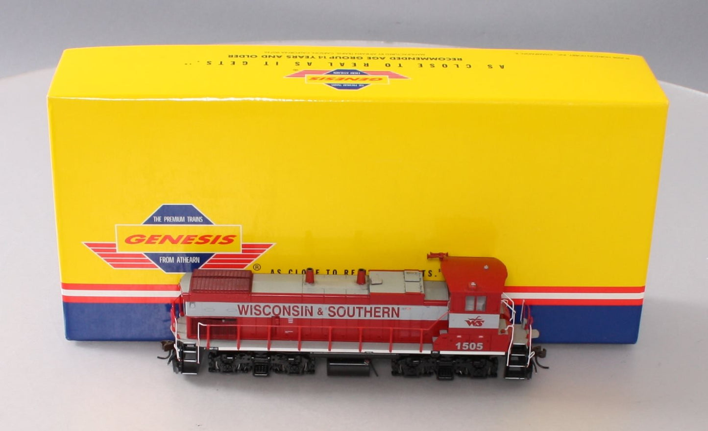 Athearn G66089 HO Wisconsin & Southern MP15-AC Diesel Locomotive #1505