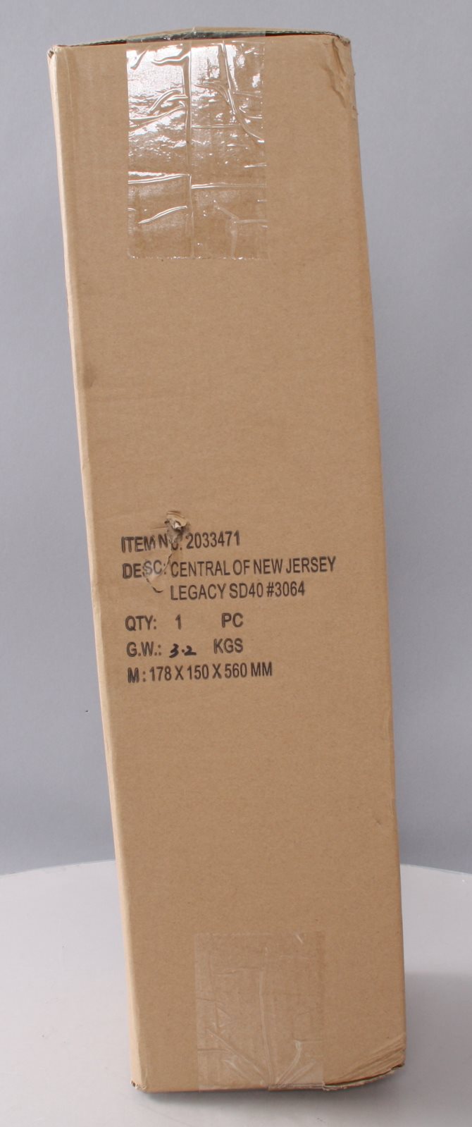 Lionel 2033471 O Central Of New Jersey Legacy SD40 Diesel Locomotive #3064