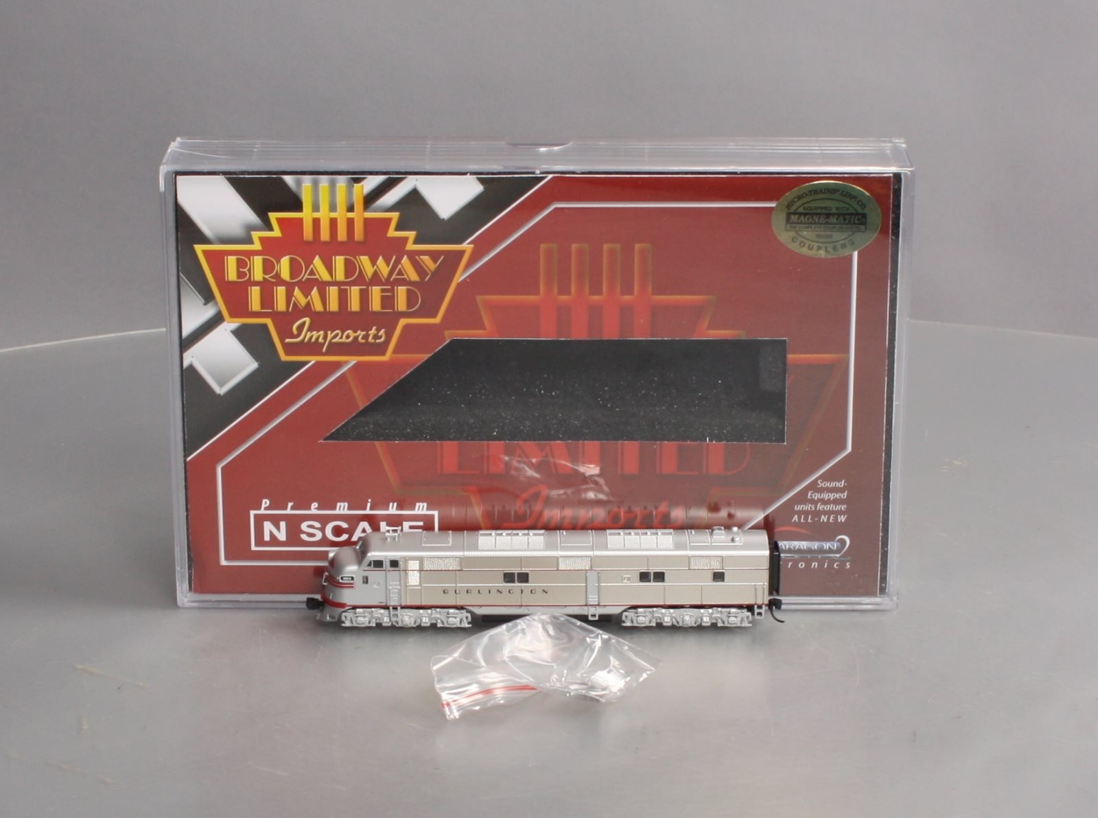 Broadway Limited 3225 N Chicago, Burlington & Quincy EMD E7A Paragon2™ #9919B