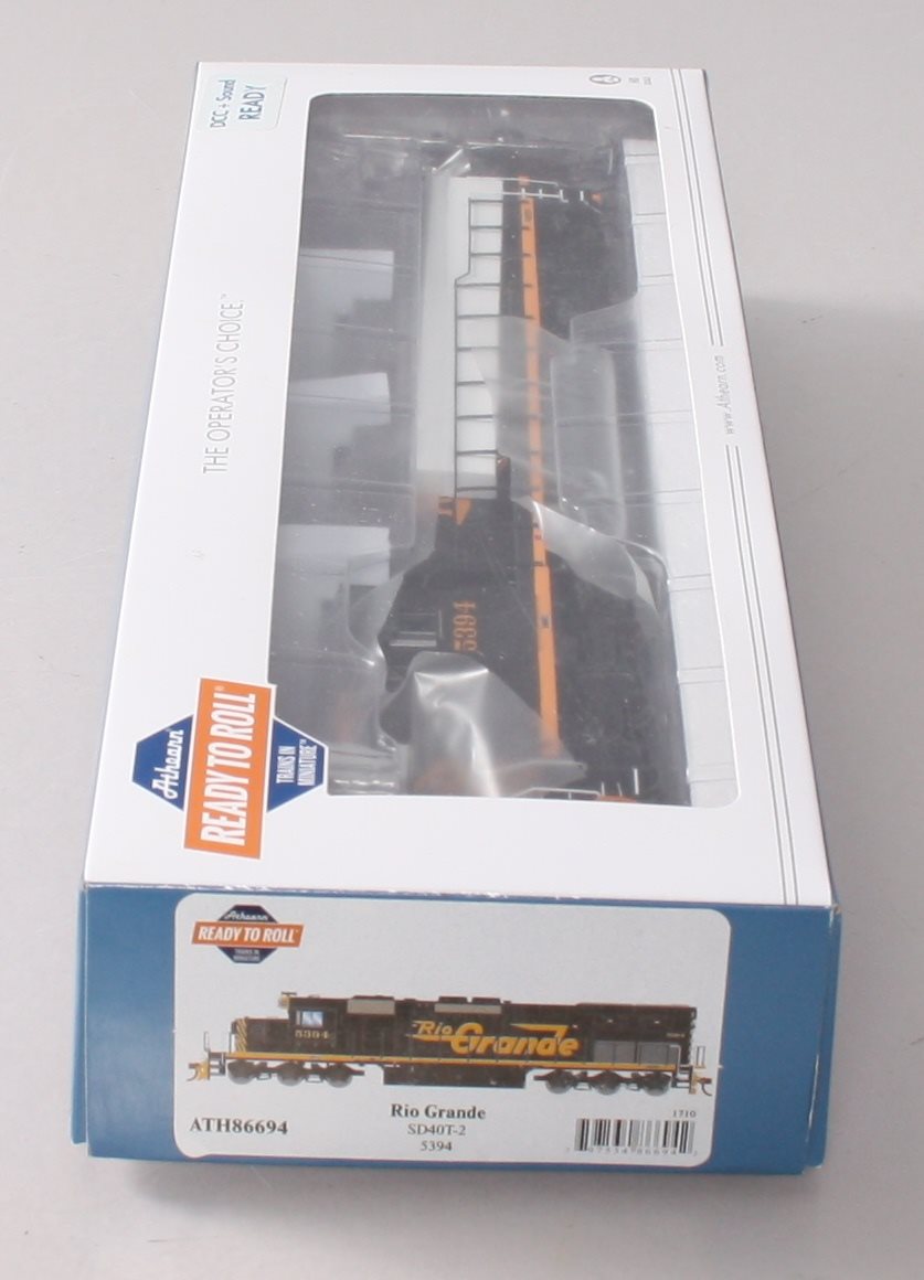 Athearn 86694 HO Denver & Rio Grande Western RTR SD40T-2