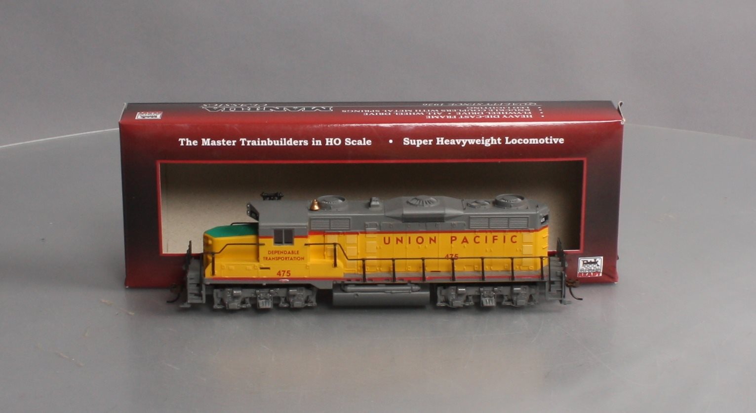 Mantua 414003 HO Union Pacific EMD GP20 GP20 Diesel Locomotive Standard DC #475