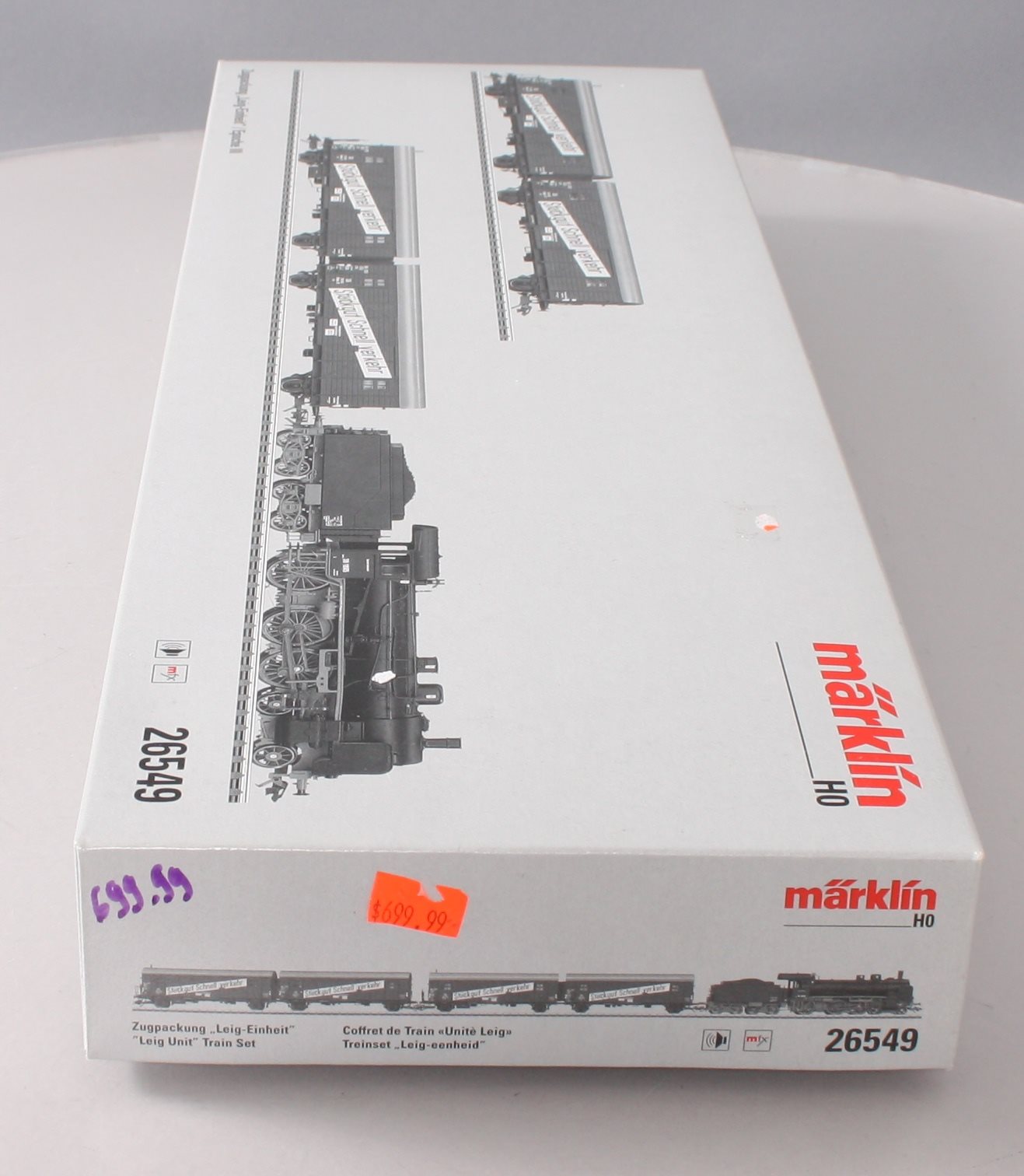 Marklin 26549 Leig-Einheit/Leig Unit HO Gauge Steam Train Set