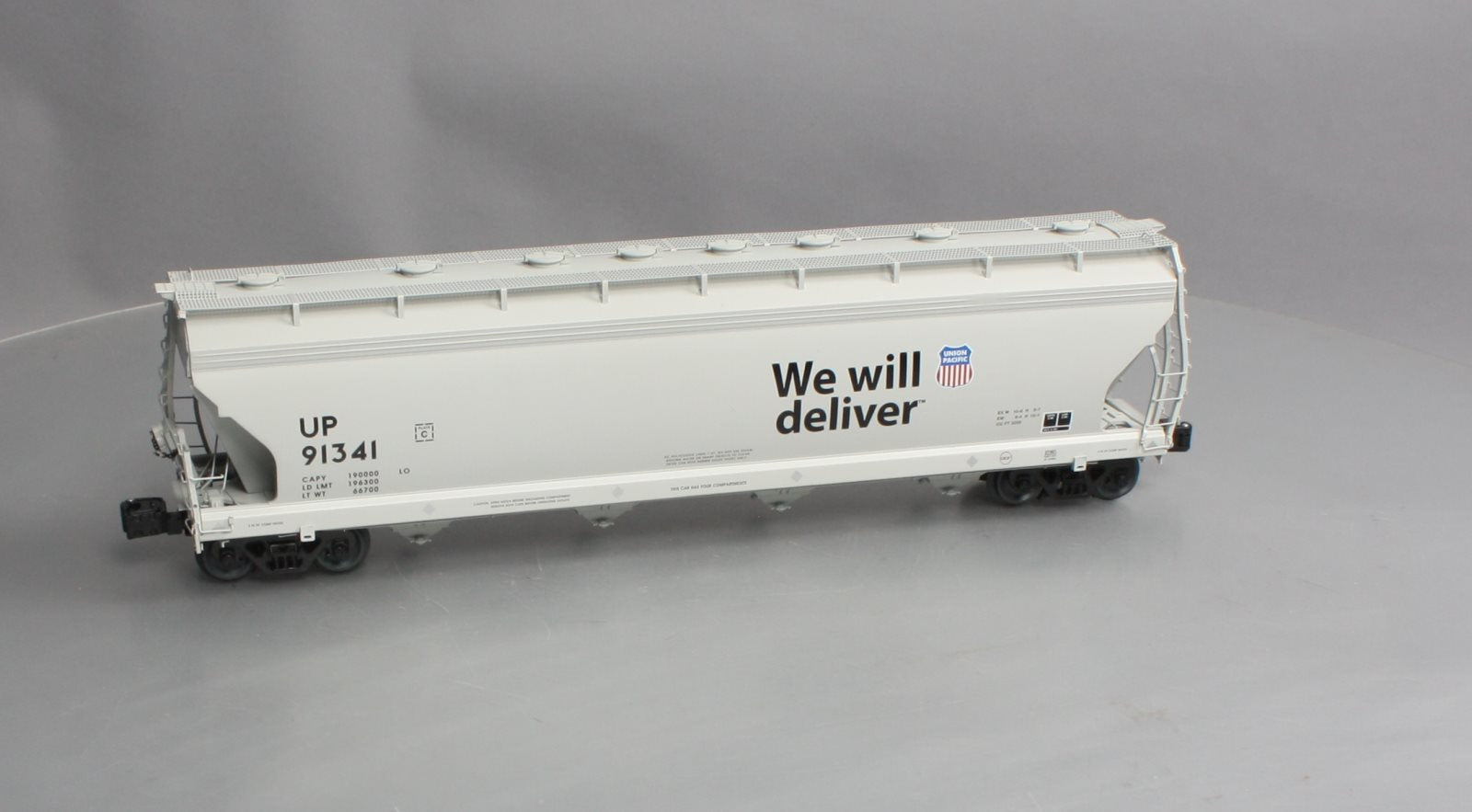 Lionel 6-27461 O Gauge Union Pacific ACF 4-Bay Hopper #91341