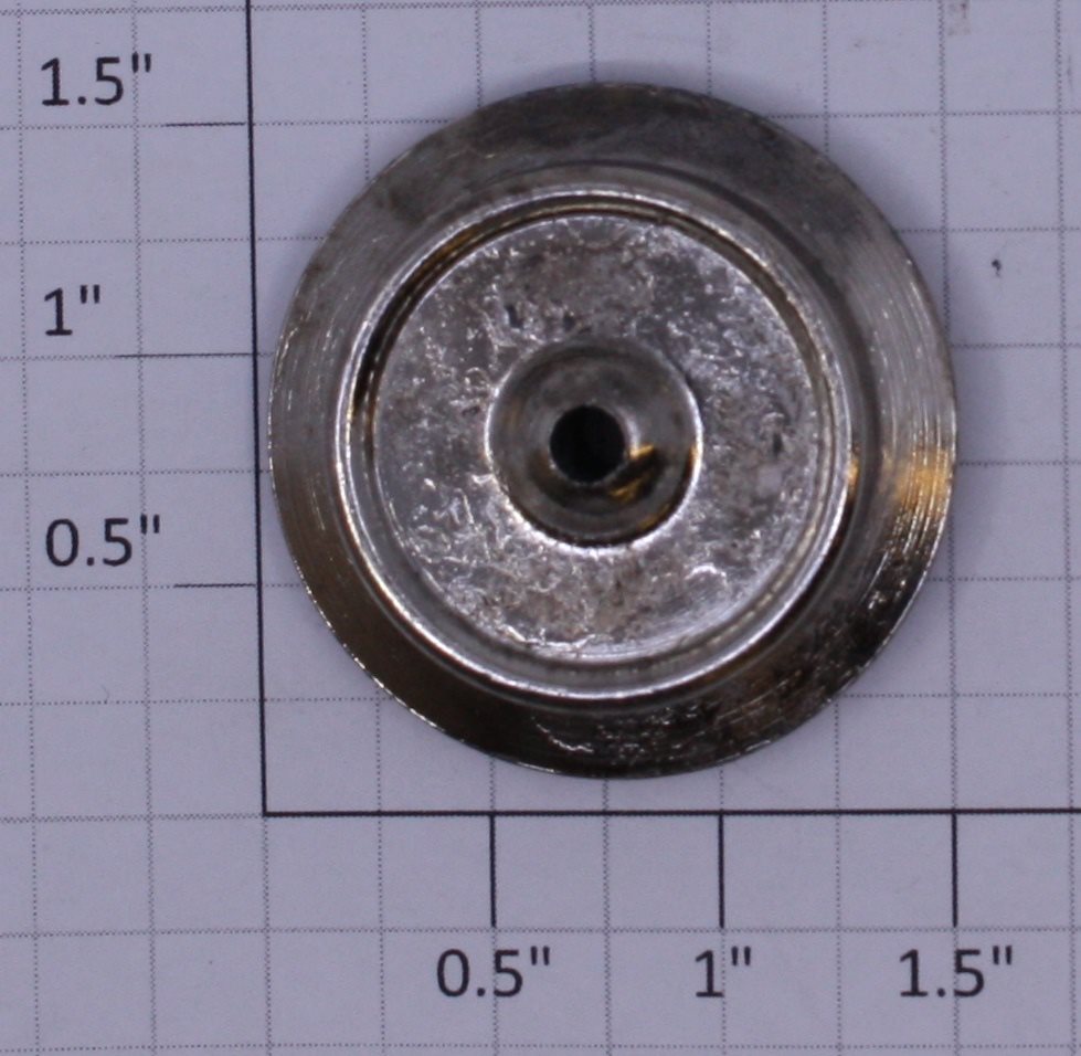 Acme 1000X-21 G Scale 1.15" Die Cast Chrome Plated Wheel