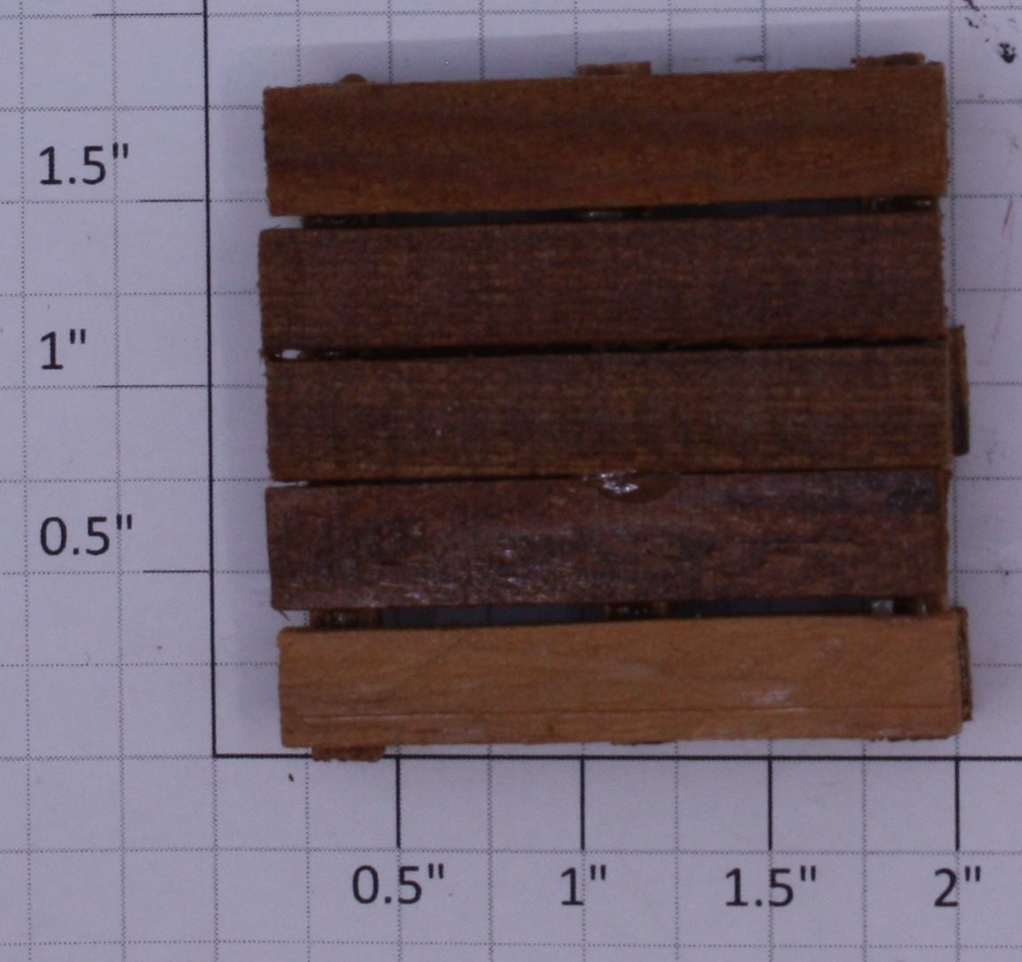 Acme 1010-7 Realistic Distressed Wood Pallet