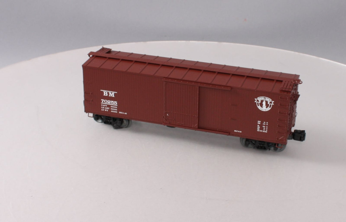 Lionel 6-83348 O Boston & Maine Double Door Sheath Boxcar #70255