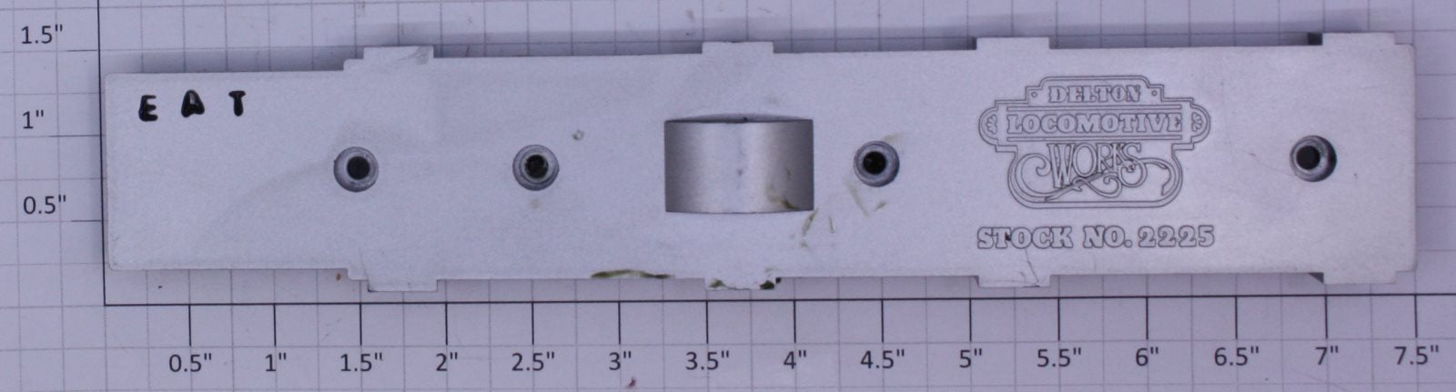 Delton 2225-XSIL Delton Silver Lower Chassis Cover