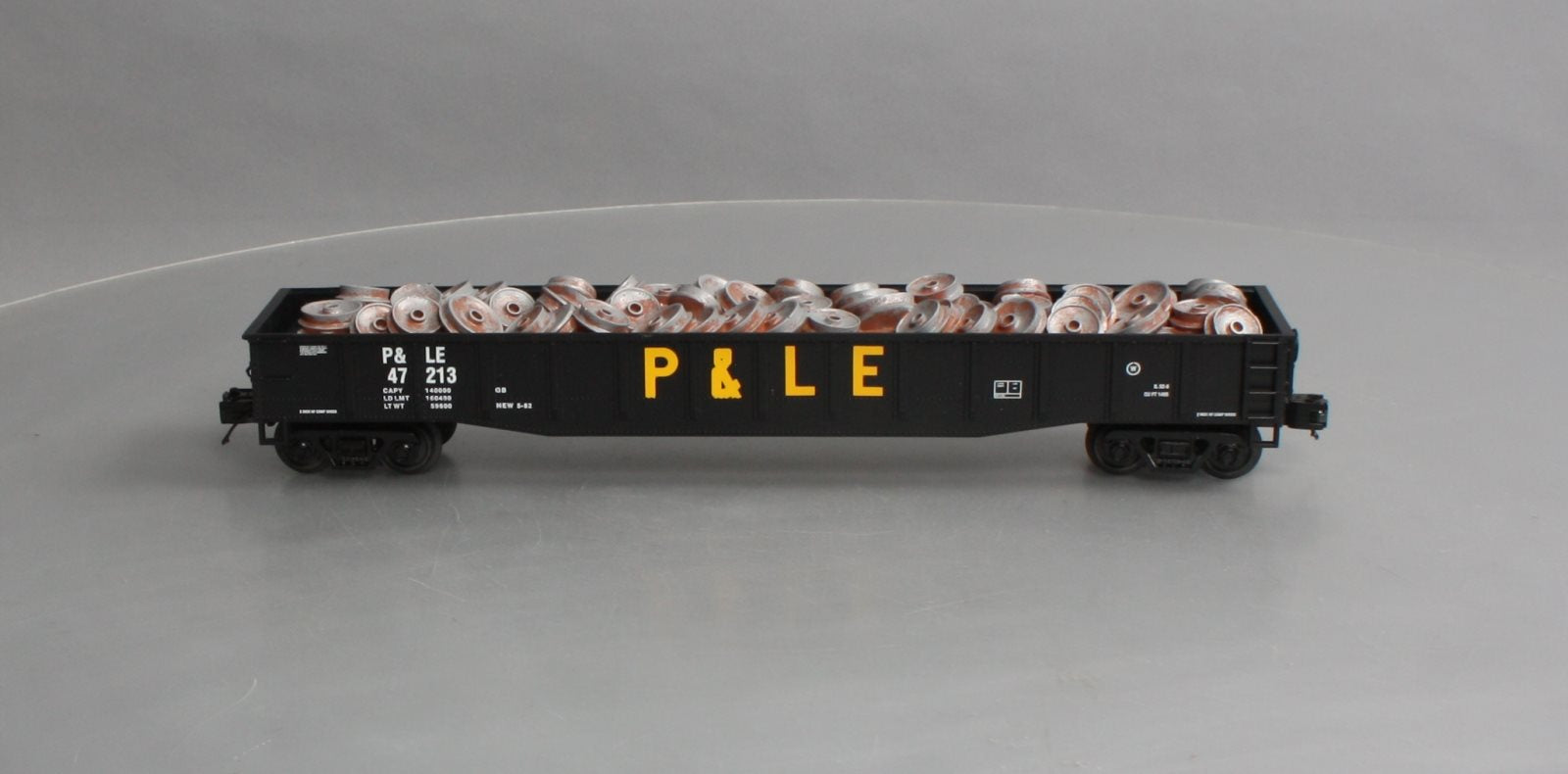 MTH 20-98077 Pittsburgh & Lake Erie Gondola Car w/Wheel Scrap Load V2