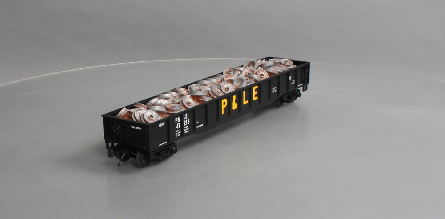 MTH 20-98077 Pittsburgh & Lake Erie Gondola Car w/Wheel Scrap Load V2
